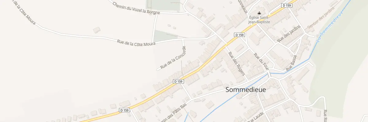 Plan du 26 Rue de Dieue à Sommedieue
