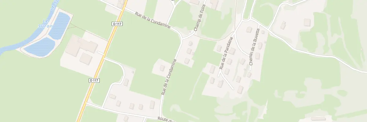 Plan du 5 Rue de la Condamine à Gigny