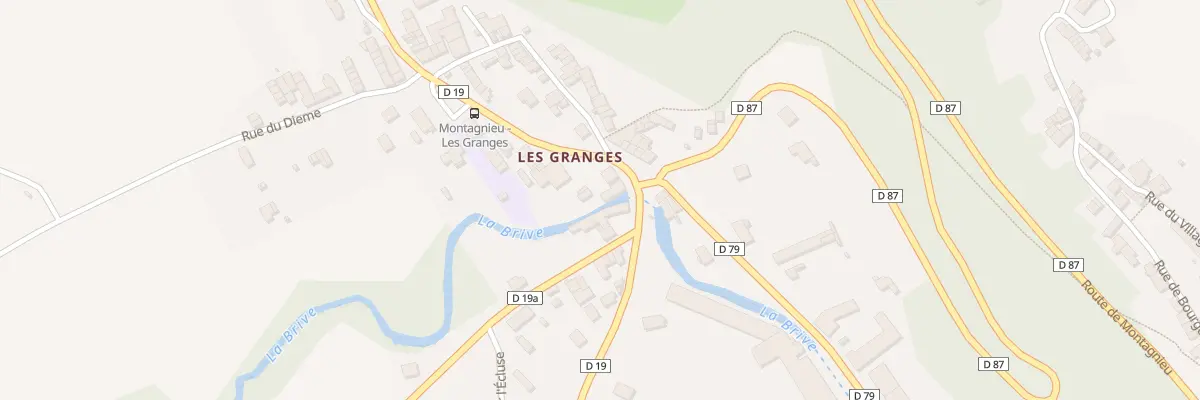 Plan du 5162 Au Pont à Montagnieu