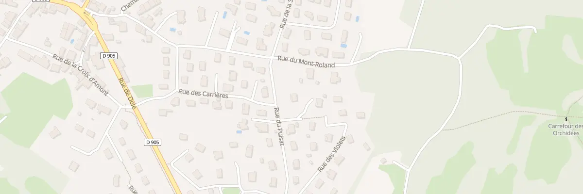 Plan du 11 Rue du Puisat à Sampans