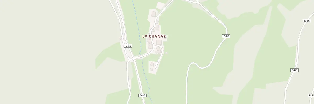 Plan du 4 Che de la Chanaz à Nivigne et Suran