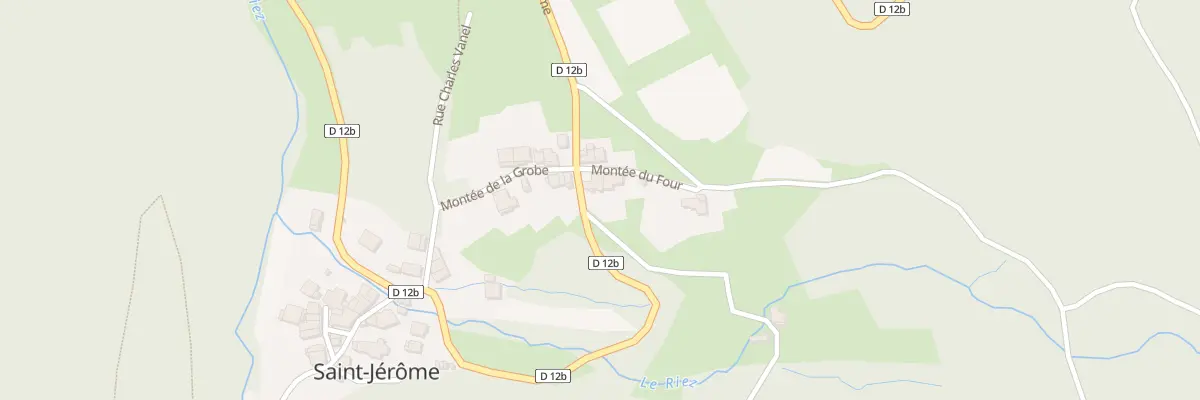 Plan du 14 Mte du Four à Boyeux-Saint-Jérôme
