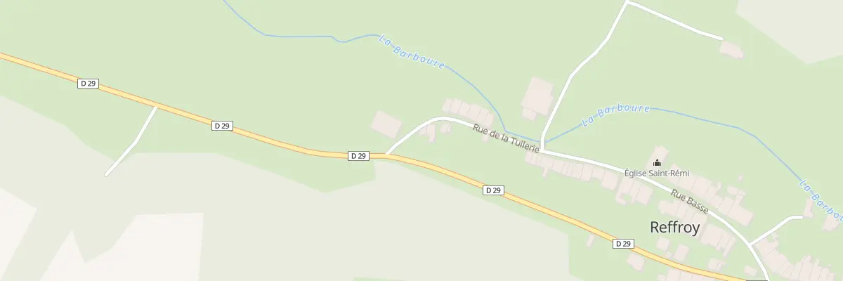 Plan du 3 Rue de la Tuilerie à Reffroy