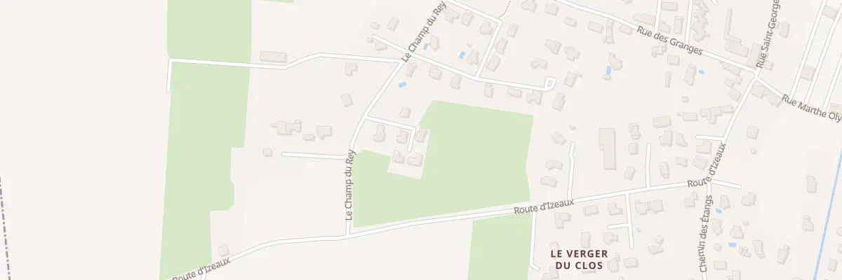 Plan du 128 Le Champ du Rey à Beaucroissant