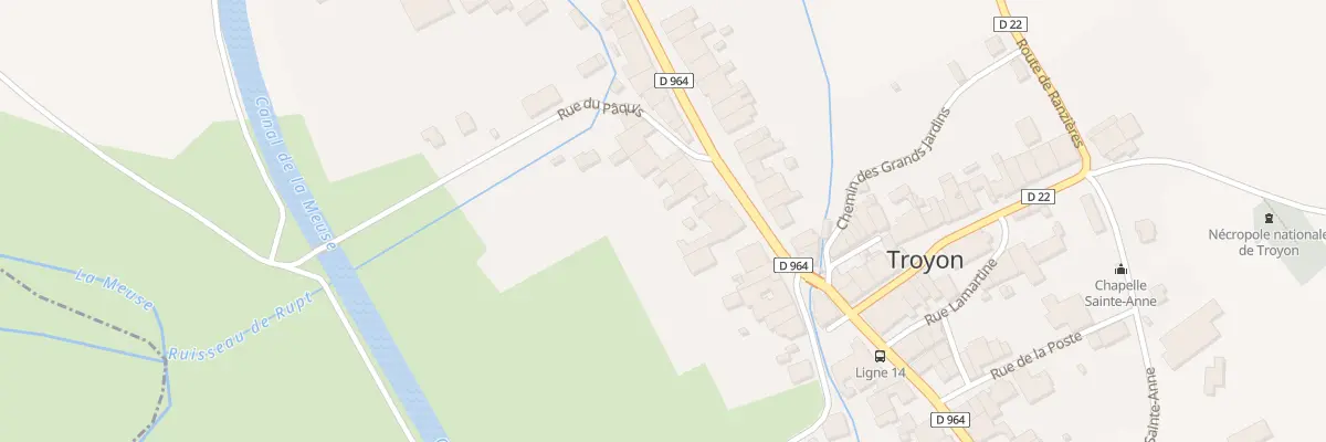 Plan du 53 Gr Grande Rue à Troyon