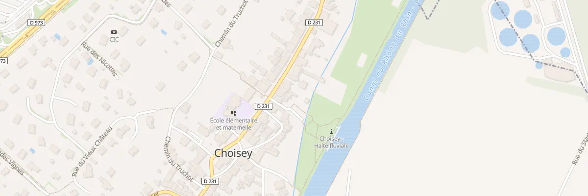 Plan du 32 Rue d’Amont à Choisey