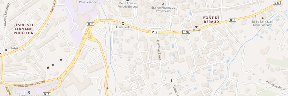 Plan du 50 Av Jean et Marcel Fontenaille à Aix-en-Provence
