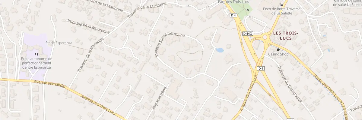 Plan du 5192F Imp Sainte Germaine à Marseille 12e Arrondissement