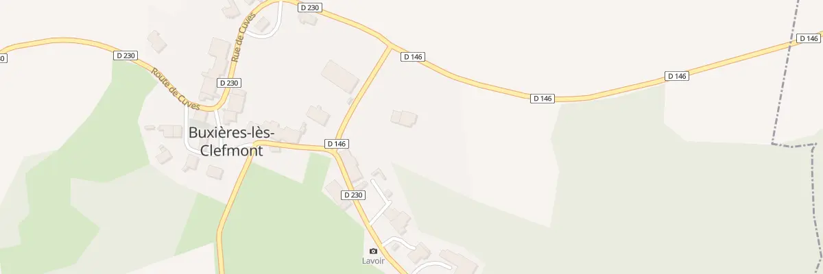 Plan du 9001 Le Village à Buxières-lès-Clefmont