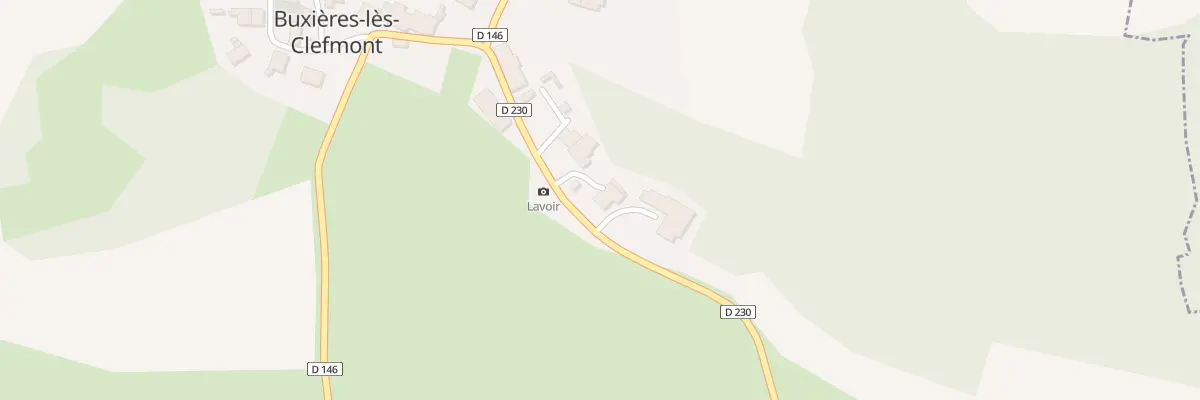 Plan du 9 Rue de Noyers à Buxières-lès-Clefmont