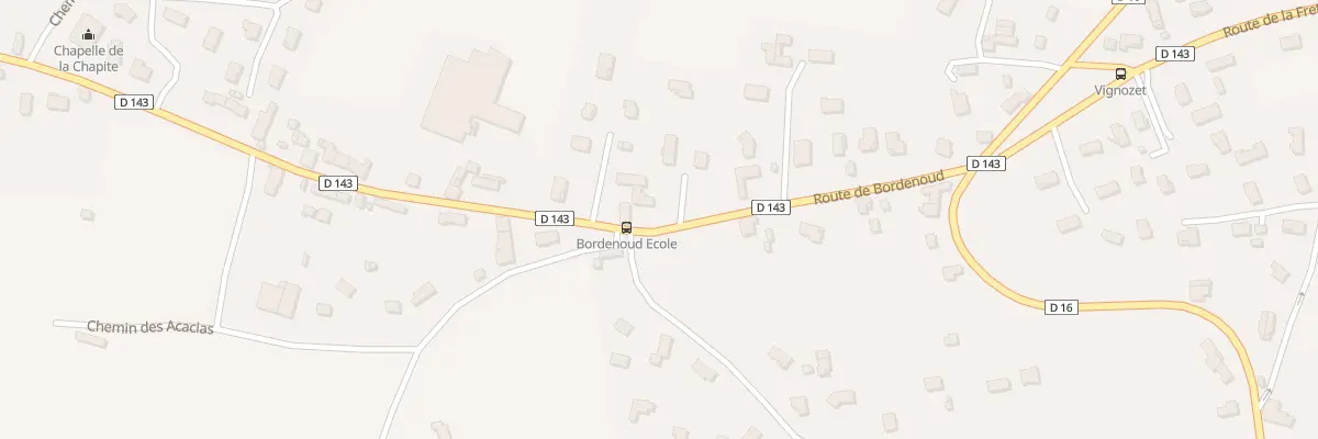Plan du 250 Rte de Bordenoud à Dolomieu