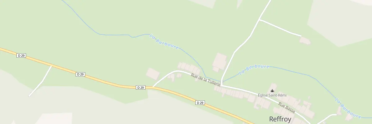 Plan du 8 Rue de la Tuilerie à Reffroy