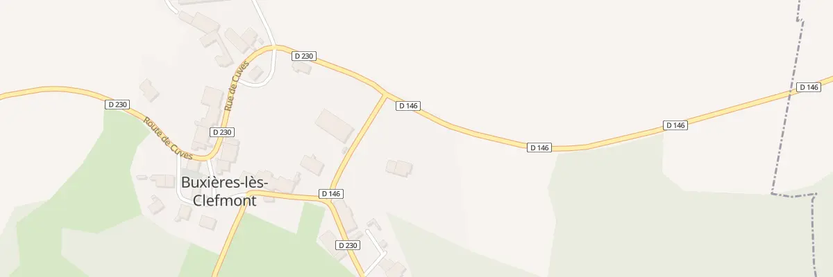 Plan du 9002 Le Village à Buxières-lès-Clefmont