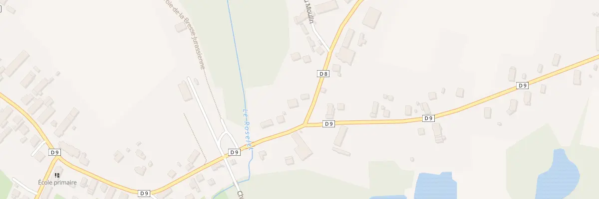 Plan du 1 Rte du Deschaux à Pleure