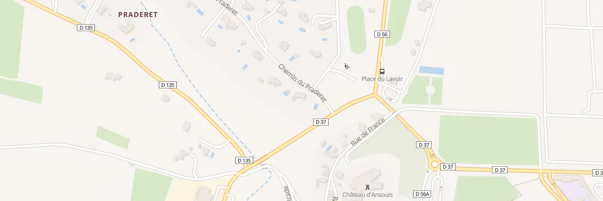 Plan du 5551F Praderet à Ansouis