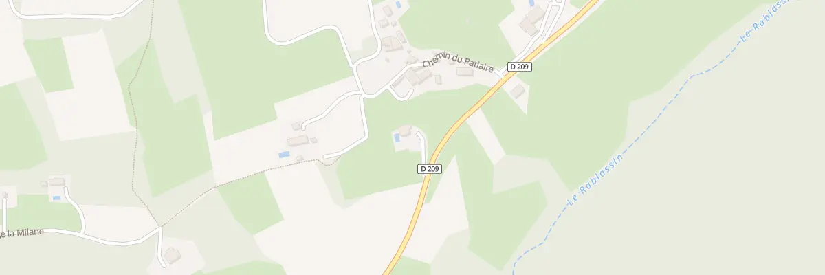 Plan du 5100 Le Patiare à Caseneuve