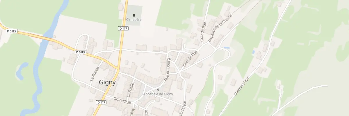 Plan du 5032 Rue Traversière à Gigny