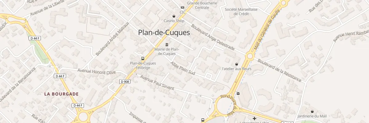 Plan du 59 All Plein Sud à Plan-de-Cuques