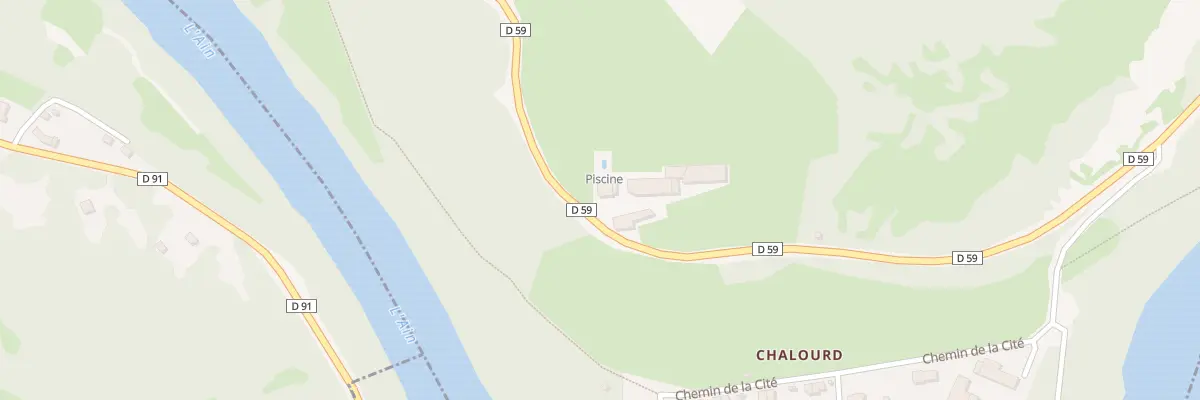 Plan du 1803 D Route Departementale 59 à Corveissiat