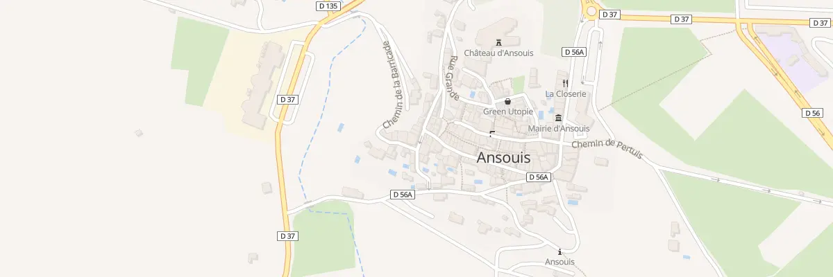 Plan du 5092 Cote de France à Ansouis