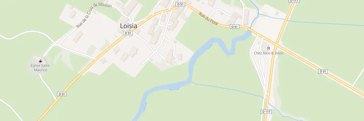 Plan du 2 Imp du Moulin à Loisia