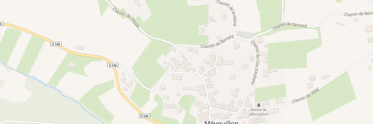 Plan du 5171 Gresse à Mévouillon