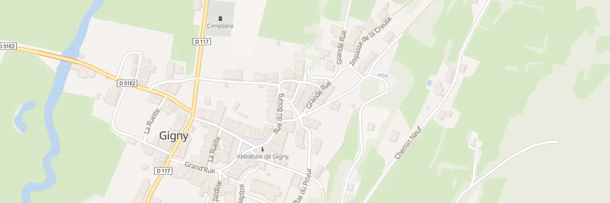 Plan du 5 Rue du Cassot à Gigny