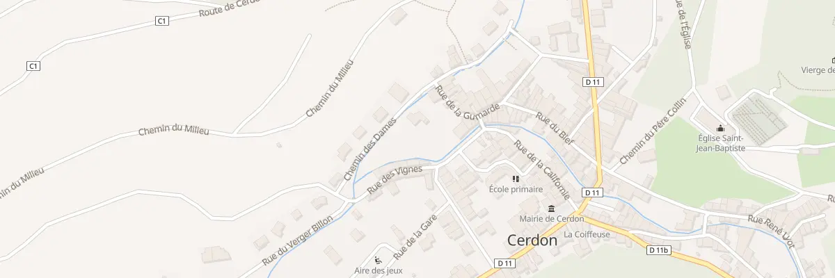 Plan du 19 Rue de la Gumarde à Cerdon