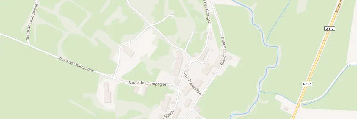 Plan du 6 Rue des Granges à Loisia