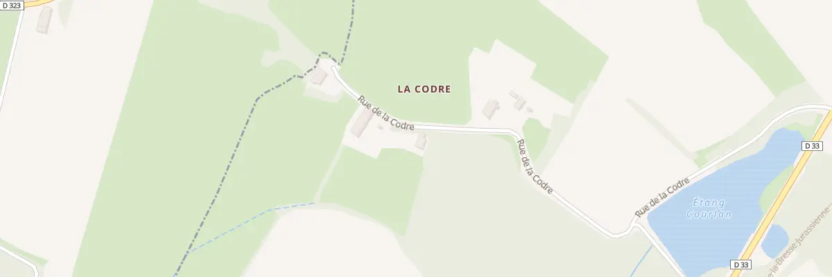 Plan du 1 Rue de la Codre à Chaumergy