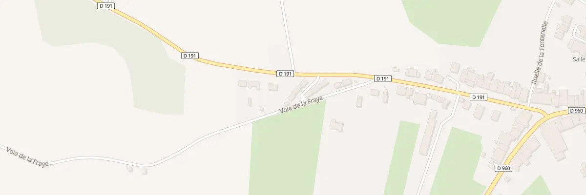 Plan du 25 Rue de la Maix à Houdelaincourt