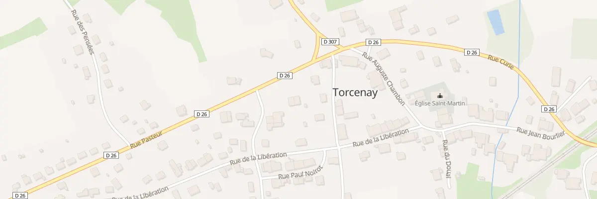 Plan du 5 Pl de Verdun à Torcenay