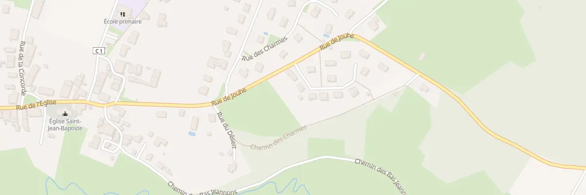 Plan du 4 Rue du Mont Frit à Biarne