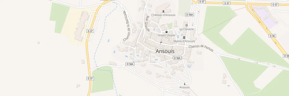 Plan du 5022 Le Village à Ansouis
