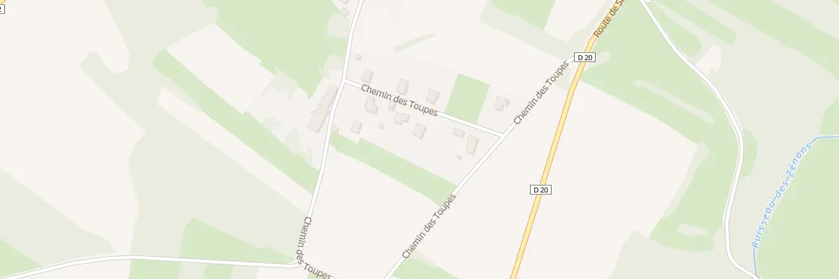 Plan du 21 Che des Toupes à Trenal
