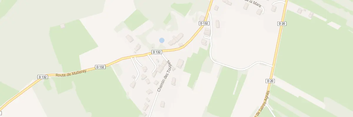 Plan du 1 Che des Toupes à Trenal