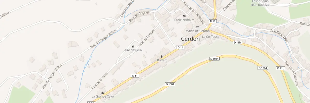 Plan du 5297 Rue du 12 Juillet 1944 à Cerdon