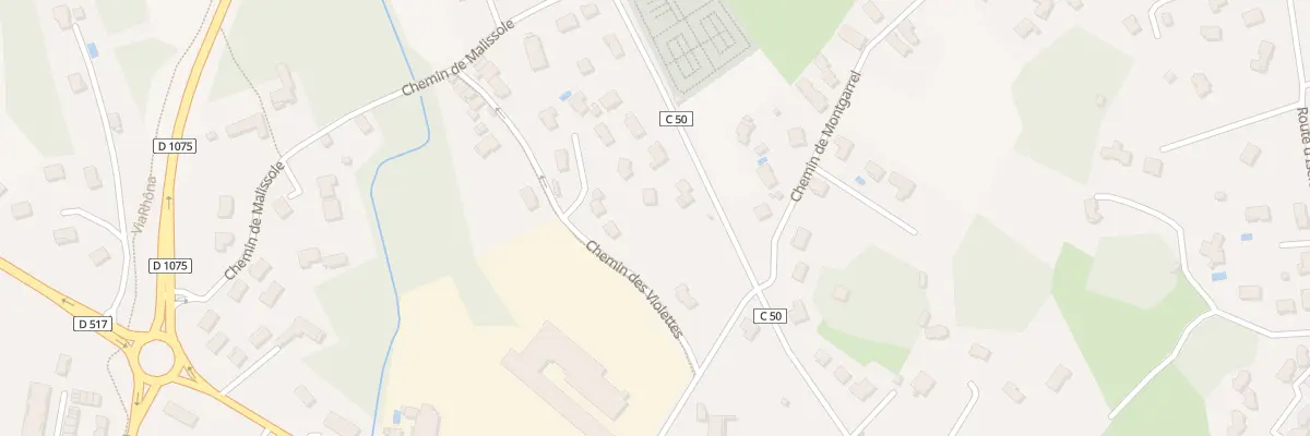 Plan du 101 Rte de Bourg à Morestel