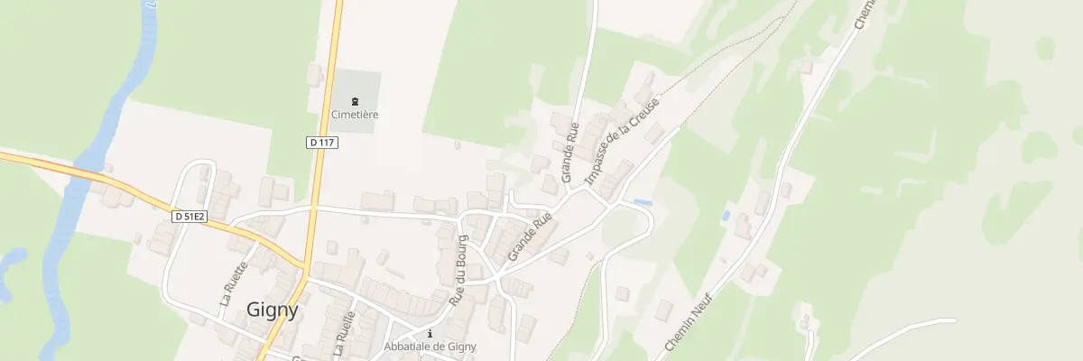 Plan du 19 Rue du Cassot à Gigny