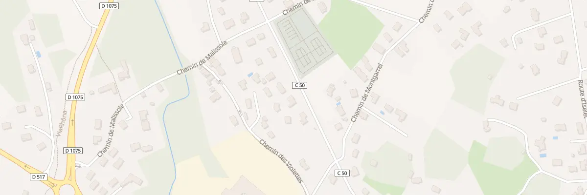 Plan du 151 Rte de Bourg à Morestel
