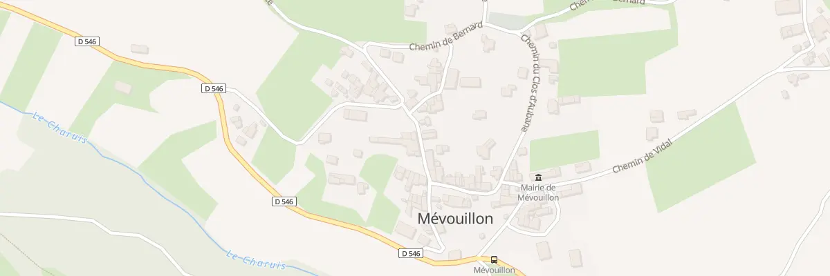 Plan du 5020 Gresse à Mévouillon