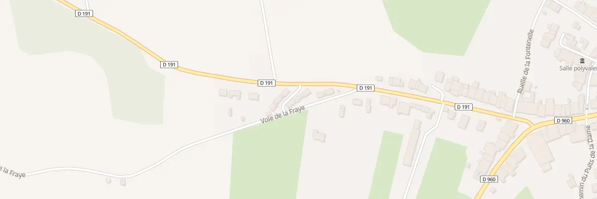 Plan du 21 Rue de la Maix à Houdelaincourt