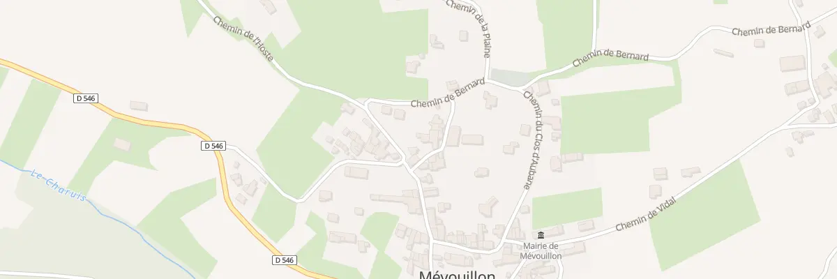 Plan du 5008 Gresse à Rioms