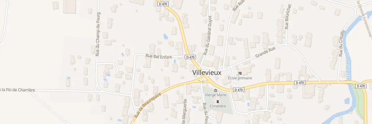 Plan du 21 Rue Nationale à Villevieux