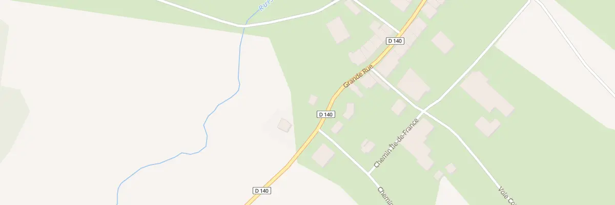Plan du 2 Gr Grande Rue à Méligny-le-Petit