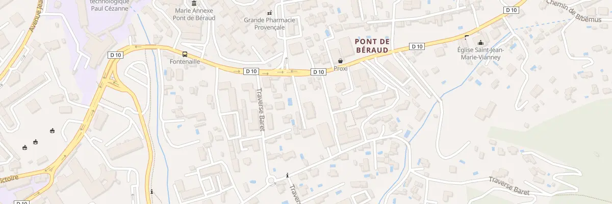 Plan du 68 Av Jean et Marcel Fontenaille à Aix-en-Provence