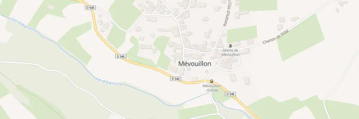 Plan du 5036A Gresse à Mévouillon