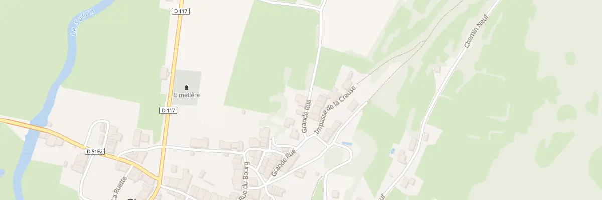 Plan du 23 Rue du Cassot à Gigny