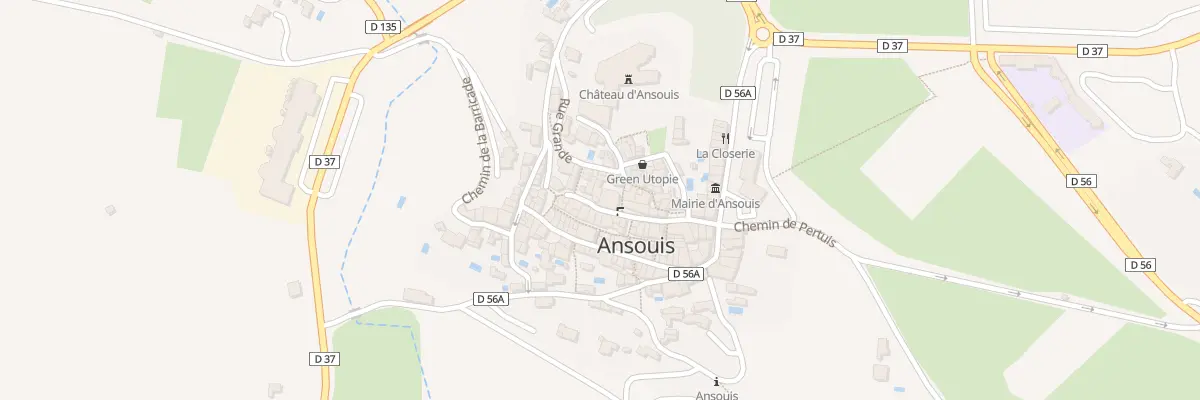 Plan du 5565F Rue du Rocher à Ansouis