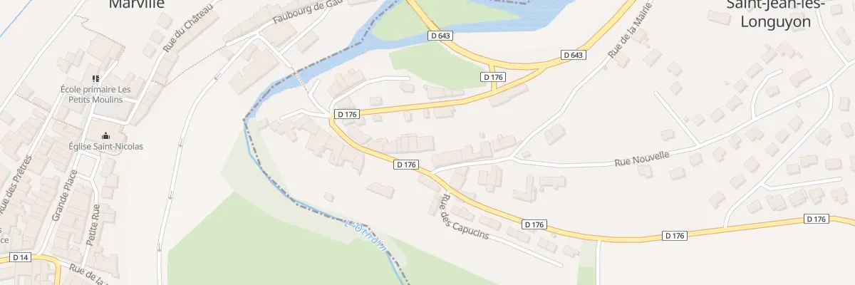 Plan du 11 Rue du Château à Saint-Jean-lès-Longuyon